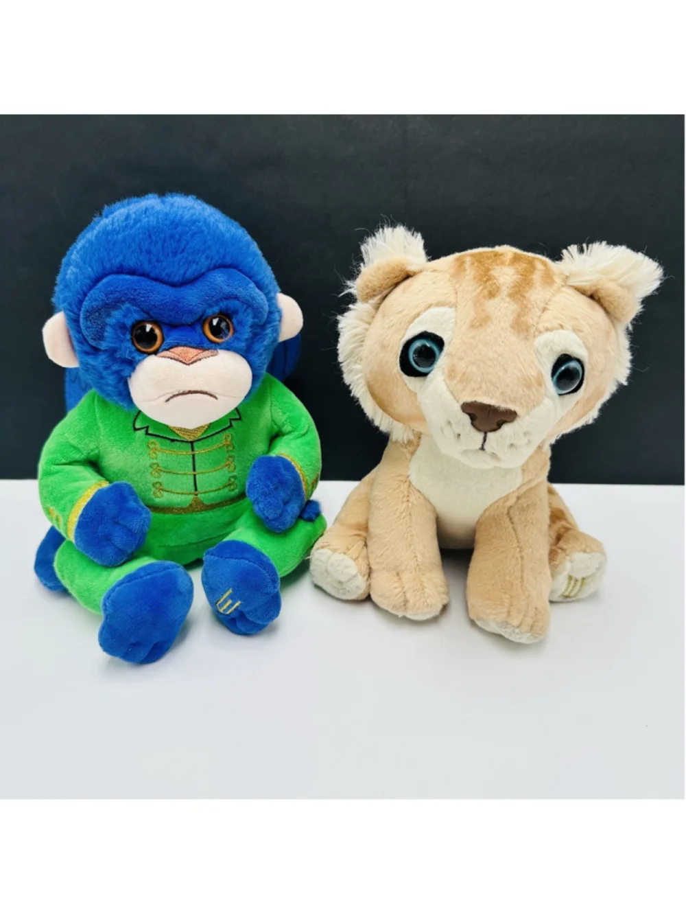 Wicked Movie Plush Lot Of 2 Cowardly Lion Cub & Chistery Monkey Plush 8”